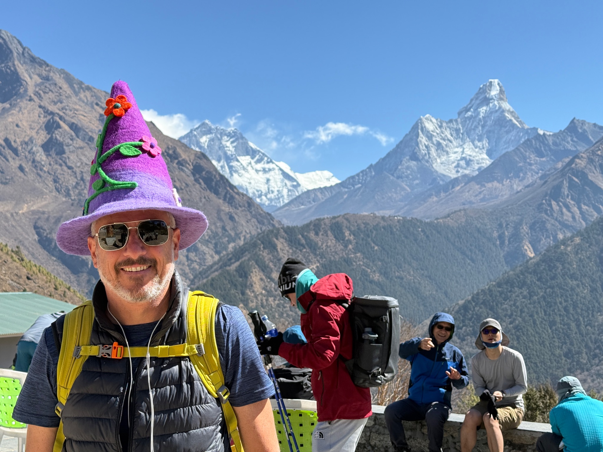 Cyril en Himalaya